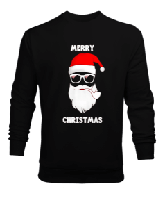 Merry Christmas Baskılı Erkek Sweatshirt