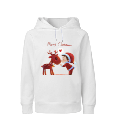 Merry Christmas Çocuk Unisex Hoodie Kapüşonlu