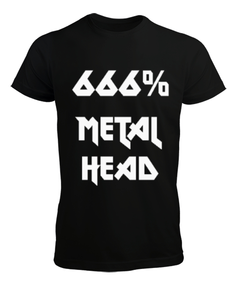 Metalhead Siyah Erkek Tişört