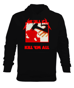 Metallica Erkek Kapüşonlu Hoodie Sweatshirt