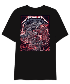 Metallica Oversize Unisex Tişört