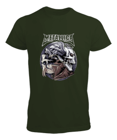 Metallica Rock Tasarım Baskılı Erkek Tişört