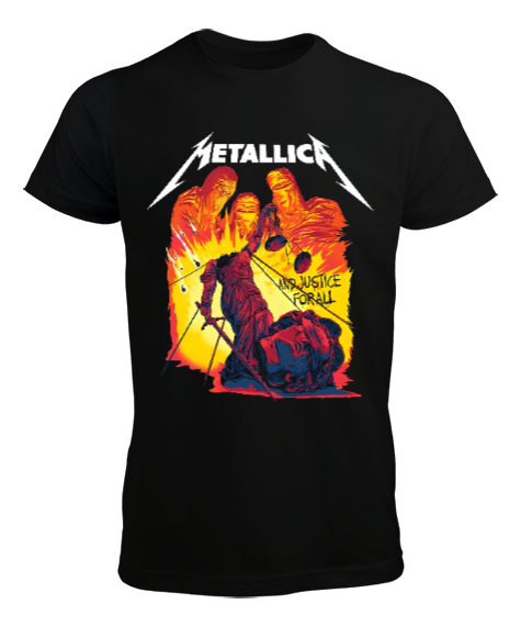 Metallica Siyah Erkek Tişört