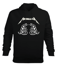 Metallica Snake Erkek Kapüşonlu Hoodie Sweatshirt