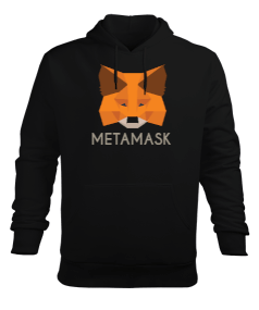 Metamask Erkek Kapüşonlu Hoodie Sweatshirt