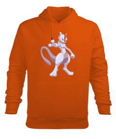 Mewtwo Erkek Kapüşonlu Hoodie Sweatshirt