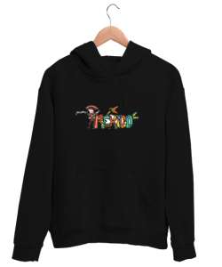 Mexıco Siyah Unisex Kapşonlu Sweatshirt