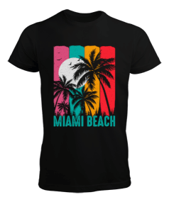 Miami beach Erkek Tişört