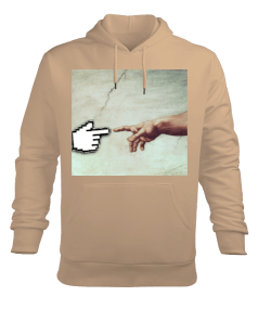 Michelangelo internet Erkek Kapüşonlu Hoodie Sweatshirt