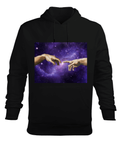 Michelangelo uzay Erkek Kapüşonlu Hoodie Sweatshirt