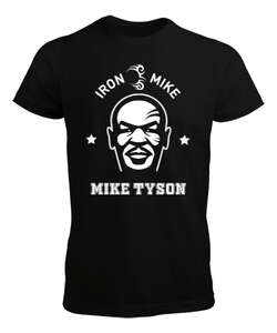 Mike Tyson Siyah Erkek Tişört