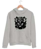 Militarriy Gri Unisex Kapşonlu Sweatshirt - Thumbnail