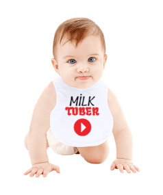 MİLK TUBER Bebek Mama Önlüğü