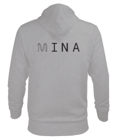 Mina Size Erkek Kapüşonlu Hoodie Sweatshirt