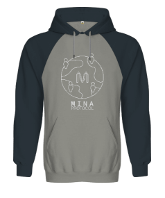 Mina Web Orjinal Reglan Hoodie Unisex Sweatshirt