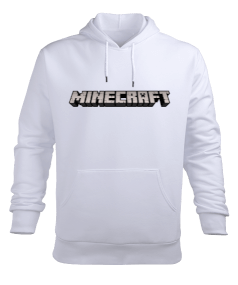 Minecraft Erkek Kapüşonlu Hoodie Sweatshirt