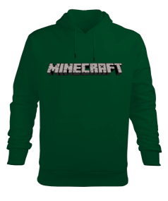 Minecraft Erkek Kapüşonlu Hoodie Sweatshirt