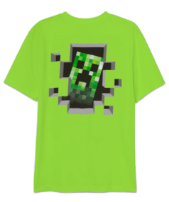 Minecraft Oversize Oversize Unisex Tişört