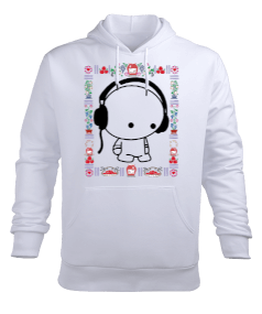 Mini dj Erkek Kapüşonlu Hoodie Sweatshirt