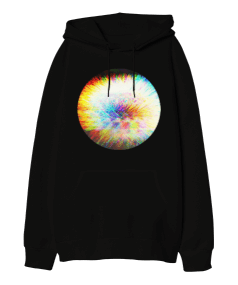 Miracle World- Dandelion Oversize Unisex Kapüşonlu Sweatshirt - Thumbnail