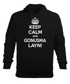 Mizahi Yazı Tasarımlı Erkek Kapşonlu Hoodie Sweatshirt Erkek Kapüşonlu Hoodie Sweatshirt