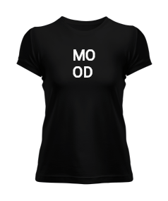 MO-OD baskılı bayan tshirt Kadın Tişört