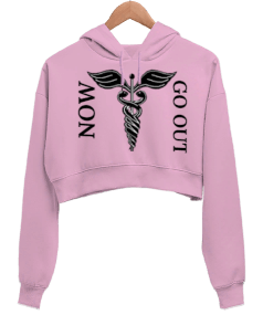 Modern Girl Sweatshirt Kadın Crop Hoodie Kapüşonlu Sweatshirt