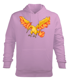 Moltres Erkek Kapüşonlu Hoodie Sweatshirt