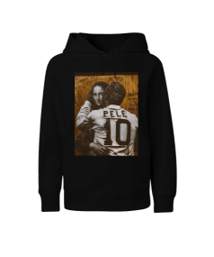 mona lisa Çocuk Unisex Hoodie Kapüşonlu