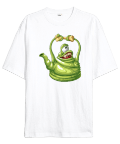 Monster Teapot Oversize Unisex Tişört