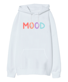 MOOD Oversize Unisex Kapüşonlu Sweatshirt