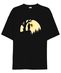 Moon And Light Oversize Unisex Tişört