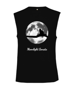 Moonlight Sonata Unisex Kolsuz Tişört Kesik Kol Unisex Tişört