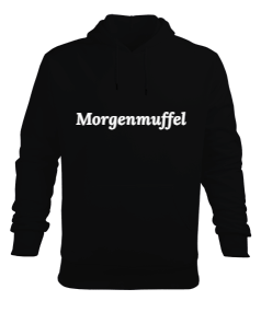 Morgenmuffel Erkek Kapüşonlu Hoodie Sweatshirt