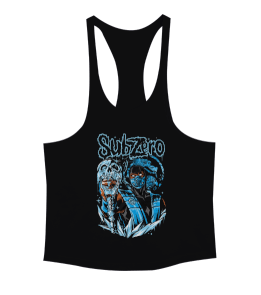 Mortal Kombat Sub-Zero Tasarım Baskılı Erkek Tank Top Atlet