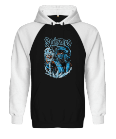 Mortal Kombat Sub-Zero Tasarım Baskılı Orjinal Reglan Hoodie Unisex Sweatshirt