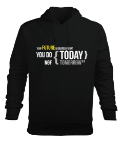 Motivasyon Sözlü Erkek kapşüşonlu Hoodie Sweatshirt Erkek Kapüşonlu Hoodie Sweatshirt