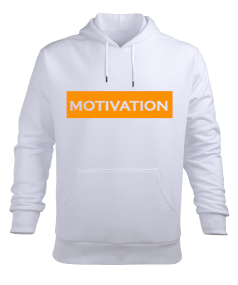 Motivation Erkek Kapüşonlu Hoodie Sweatshirt