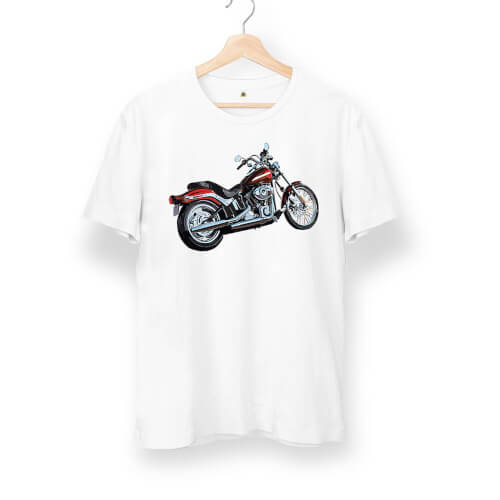 Motorbike Unisex Kısa Kol Tişört