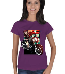 Motorcu Kadın Tişört