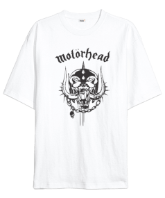 Motörhead Rock Baskılı Oversize Unisex Tişört