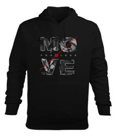 MOVE Erkek Kapüşonlu Hoodie Sweatshirt