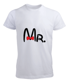 Mr. erkek t-shirt Erkek Tişört