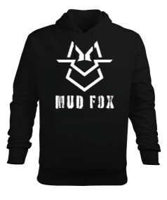 Mud Fox Erkek Kapüşonlu Hoodie Sweatshirt