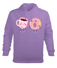 Muffin Erkek Kapüşonlu Hoodie Sweatshirt