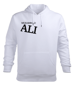 MUHAMMAD ALI Erkek Kapüşonlu Hoodie Sweatshirt