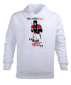 Muhammed Ali V2 Erkek Kapüşonlu Hoodie Sweatshirt