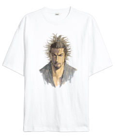 Musashi The Dream of the Last Samurai Anime Baskılı Oversize Unisex Tişört