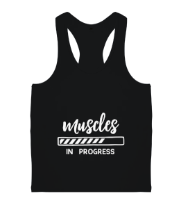 Muscles in Progress Erkek Body Gym Atlet