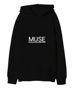 Muse SweatShirt Oversize Unisex Kapüşonlu Sweatshirt